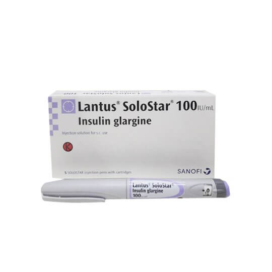 Lantus-Insulin Warna Abu-Abu